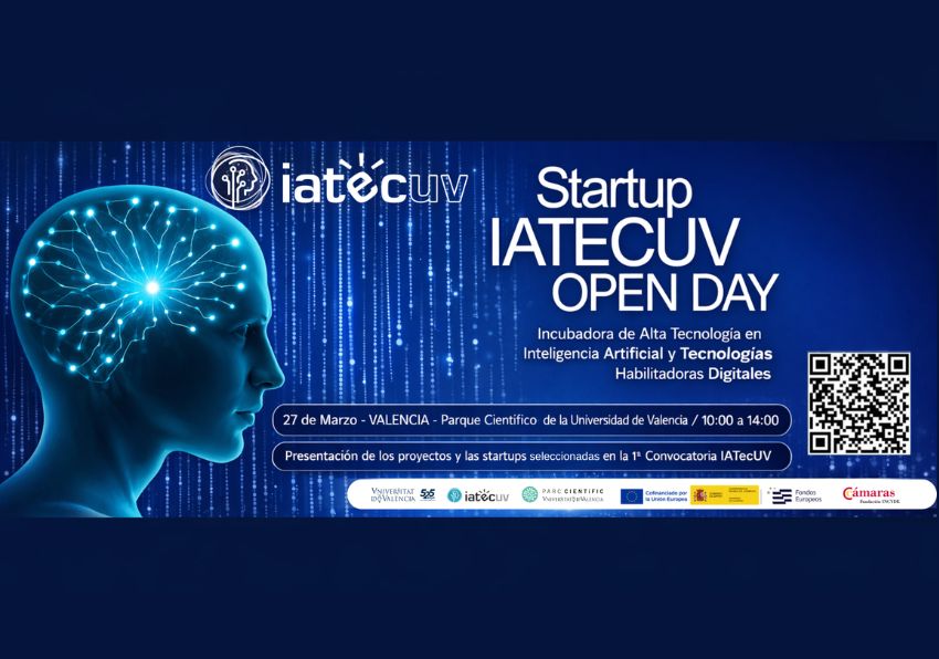 Imatge promocional de l'esdeveniment Startup IAtecUV Openday 2026